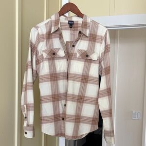 Patagonia plaid flannel Shirt small NWT